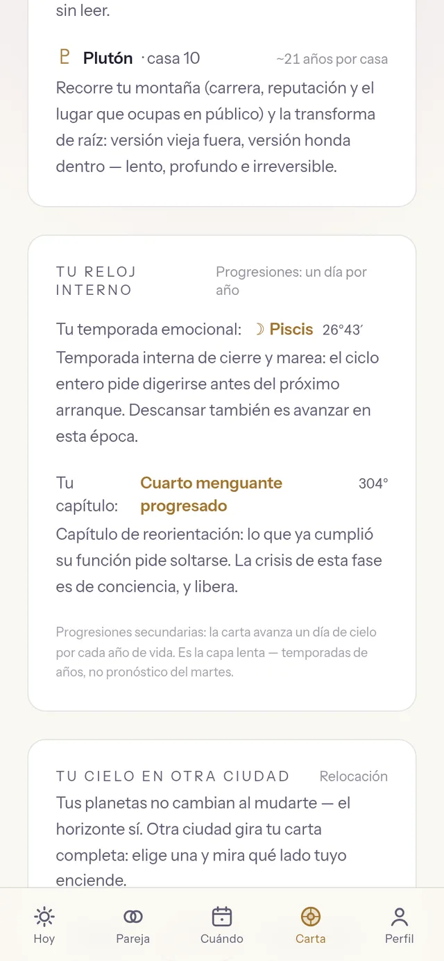 Tu cielo en otra ciudad: qué lado tuyo enciende cada lugar